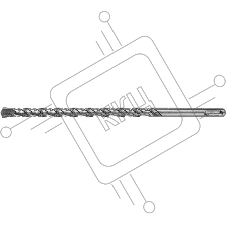 Бур ЗУБР SDS-plus 10 х 260 мм