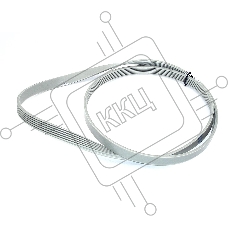 Ремень 1280 J6 для стиральной машины Electrolux, Zanussi, AEG, Whirlpool, Indesit белый 1233мм