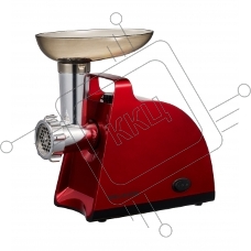 Мясорубка электрическая Willmark WMG-2000R (2000Вт, реверс,насадка д/кеббе,сос. 2 реш., красная, 2 г