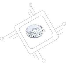 Фонарь LED 3031 (24хLED 4хAA) диск. кемпинг Космос KOC3031LED