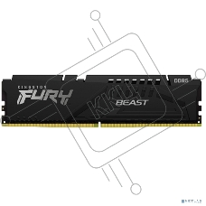 Оперативная память Kingston Fury Beast, DDR5, 64Gb (2x32 GB), 5600 MHz, CL36, радиатор, черный