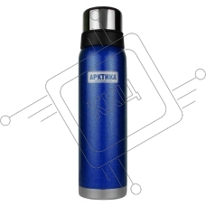 Термос бытовой, вакуумный (для напитков), 900 мл, Арктика 106-900 (синий) (уп-ка 6шт)