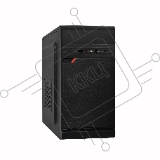 Компьютерный корпус Minitower ExeGate EX283056RUS BAA-106 Black, mATX, <без БП>, 2*USB, Audio