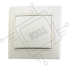 Выключатель проходной 1-кл. СП Мира 10А IP20 крем./крем. LEZARD 701-0303-105