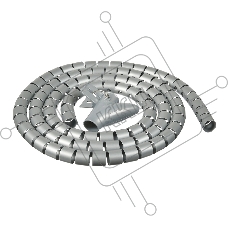 Кабельный органайзер Buro BHP CG155S Spiral Hose 15x1500mm Silver