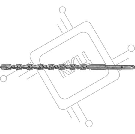 Бур ЗУБР SDS-plus 14 х 260 мм