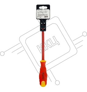 Отвертка диэлектрическая SL6,5 х 150 мм, до 1000 В, двухкомпонентная рукоятка// Сибртех