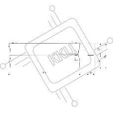 Трековый светильник Flat Magnetic 12W 4000K Insight (чёрный) 85091/01