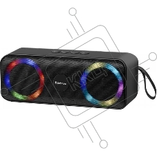 Акустическая система Defender LIGHT/BT/FM/USB/TF/AUX Q1 черный 10 Вт