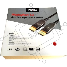 Активный оптический кабель VCOM D3751-40M DP1.4 32GBs/8K@60Hz 40м <D3751-40M>