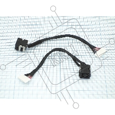 Разъем для ноутбука Dell Inspiron 14R 3421 3437 5421 5437 15R 3541 17R 17 5748/Vostro 2421 с кабелем