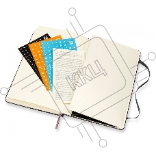 Еженедельник Moleskine PRO VERTICAL 130х210мм 168стр. фиксирующая резинка черный