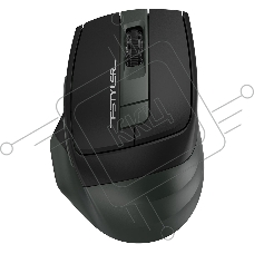 Мышь беспроводная A4Tech Fstyler FB35 зеленый/черный, 2000 dpi, радиоканал, Bluetooth, USB, кнопки - 6