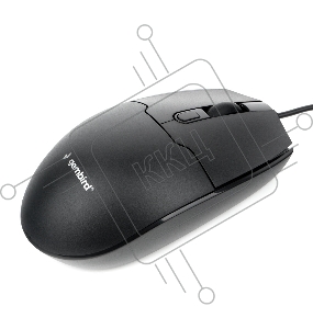 Мышь Gembird MOP-430, USB, черный, 3кн.+колесо-кнопка, 1600DPI,  кабель 1.8м