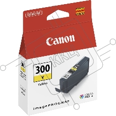 Картридж Canon PFI-300 Y EUR/OCN желтый (530 стр.) для Canon imagePROGRAF PRO-300