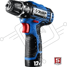 Дрель-шуруповерт ЗУБР DL-121-22F, Аккумуляторная, 12В, 2 АКБ, Кейс + LED фонарь Дрель-шуруповерт ЗУБР DL-121-22F, Аккумуляторная, 12В, 2 АКБ, Кейс + LED фонарь