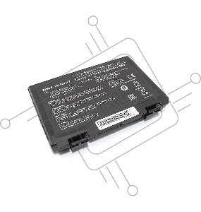 Аккумуляторная батарея для ноутбука Asus K40, F82 (A32-F82) 11.1V 5200mAh OEM черная