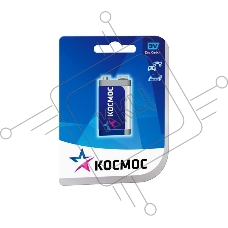 Батарейка КОСМОС KOC6F221BL  S 6F22 (блист.1шт.)