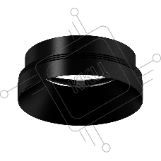 Насадка для корпуса светильника N7031 PBK черный полированный D70*H27mm Out10mm MR16