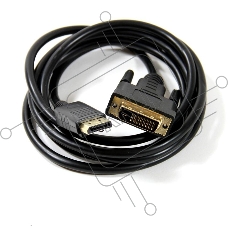 Кабель-переходник DisplayPort---DVI_M/M 1,8м Telecom <TA668-1.8M>