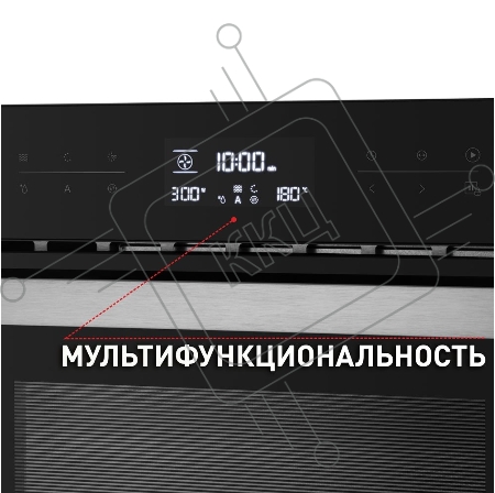 Шкаф духовой электрический с функцией СВЧ MAUNFELD MCMO.44.9GB, встраиваемый