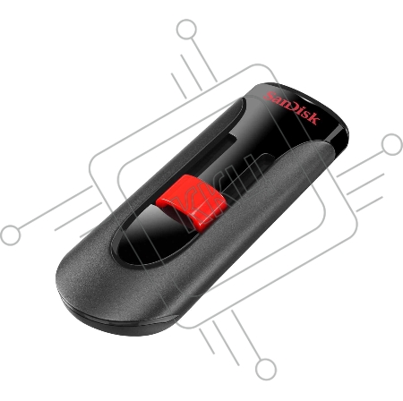 Флеш Диск Sandisk 32Gb Cruzer Glide SDCZ60-032G-B35 USB2.0 черный