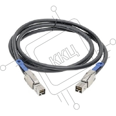 Кабель Infortrend SAS 12G external cable, Pull type, SFF-8644 to SFF-8644 (12G to 12G), 260 Centimeters