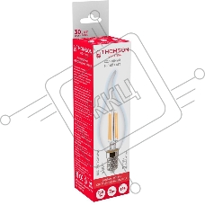 Лампа светодиодная Hiper THOMSON LED FILAMENT TAIL CANDLE 7W 750Lm E14 6500K