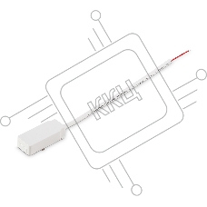 Ввод питания для шинопровода IP20 48V 60*26*16 GV1261 WH белый