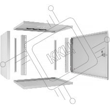 Шкаф телекоммуникационный настенный Cabeus Light, 19