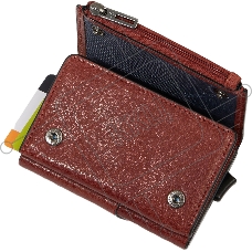 Чехол для кредитных карт Piquadro Solm PP5585S141R/CU табачный натур.кожа/алюм.