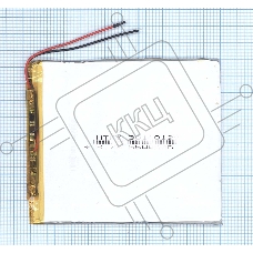Аккумулятор Li-Pol (батарея) 3*110*120мм 2pin 3.7V/6500mAh Аккумулятор Li-Pol (батарея) 3*110*120мм 2pin 3.7V/6500mAh