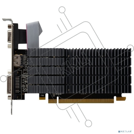 Видеокарта AFOX AF210-1024D2LG2 GEFORCE G210 1GB DDR2 64BIT DVI HDMI VGA LP HEATSINK RETAIL PACK