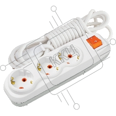 Nilson Удлинитель 3-местн. 3м. ПВС 3х1 с выкл. (43131103)