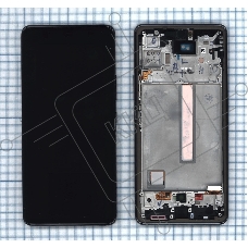 Дисплей для Samsung Galaxy A53 SM-A536 с рамкой черный