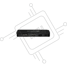 Док-станция ORIGO USB-C, 4xUSB 3.0, 1xUSB-C/PD 3.0, 1x1000Base-T, 1xHDMI, 1xVGA, слот SD/TF/microSD, 1x3,5мм TRRS