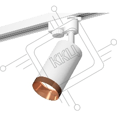 Светильник Ambrella light XT6322065 SWH/PPG белый песок/золото розовое полированное MR16 GU5.3 (A2520, C6322, N6135)