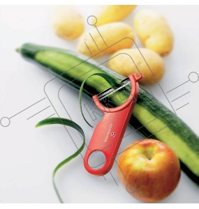 Нож Victorinox Utensils (7.6073) для чистки овощей/фруктов красный