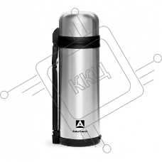 Арктика, 201-1800, Термос, универс 1,8л Универсальная пробка, 1,8л, с ручкой + чашка, холод/тепло 28ч