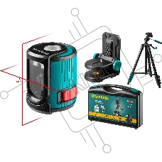 Нивелир лазерный KRAFTOOL CL 20 #4  20 м, IP54, точн. +/-0,2 мм/м, держатель, штатив, в кейcе