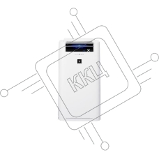 Увлажнитель Sharp KC-G41RW емкость: 2.5 л мощность 31 Вт обслуживаемая площадь 28 кв.м ионизация воздуха регулировка скорости работы работа от сети