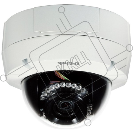 Видеокамера IP D-Link DCS-6513/A1A Внешняя купольная сетевая 3 МП Full HD-камера с поддержкой WDR, PoE и ночной съемки