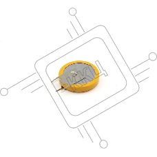 Батарейка CMOS CR2450 с выводами под пайку