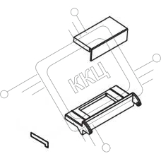 Площадка отделения в сборе Kyocera 303M694030