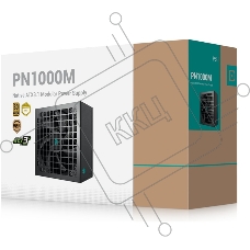 Блок питания Deepcool / GamerStorm PN1000M, 1000Вт, 80 PLUS Gold, 135мм, модульный, черный