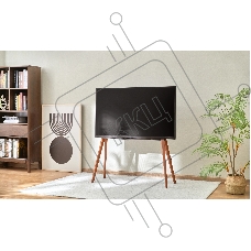 Подставка для телевизора Cactus CS-ST3646BKWN черный/орех 49