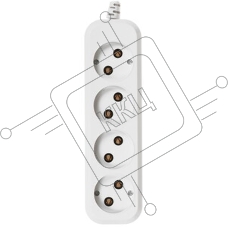 Сетевой удлинитель Buro BU-PTE4.1UC-B 1.5 м (4 розетки) черный (пакет ПЭ)