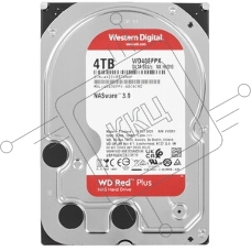 Жесткий диск HDD WD Red Plus 4Tb 5400rpm SATA 256Mb 3.5
