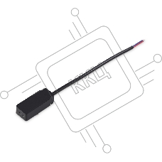 Ввод питания для шинопровода IP20 48V 60*26*16 GV1262 BK черный