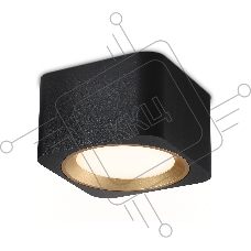 Светильник накладной TN70832 BK/GD черный/золото GX53 max 12W 96*96*60